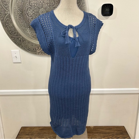 NWT Heartloom blue knit 2 piece dress - Size M - Picture 4 of 13